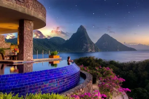 Jade mountain st. lucia.